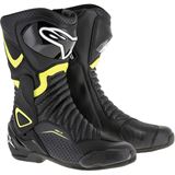 Alpinestars SMX-6 v2 Vented Boots - Black/Yellow - Size 9