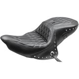 Mustang Motorcycle Products Heated Seat - Driver's Backrest - Roadmaster
