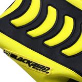 Blackbird Racing Double Grip 3 Seat Cover - Black/Yellow - Suzuki