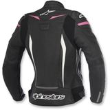 Alpinestars Stella GP Plus R v2 Leather Jacket - Black/White/Pink - Small