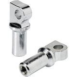 Biltwell Inc. Male Mount Replacement Clevis - Polished