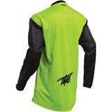 Thor Youth Sector Link Jersey - Acid - Large