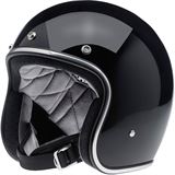 Biltwell Inc. Bonanza Helmet - Gloss Black - Medium