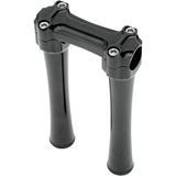 Todds Cycle Riser Bones 8" 1" Black