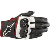 Alpinestars Celer V2 Gloves - Black/White/Red - Large