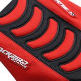 Blackbird Racing Double Grip 3 Seat Cover - Black/Red - CRF