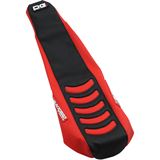 Blackbird Racing Double Grip 3 Seat Cover - Black/Red - CRF