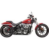 Bassani Manufacturing Sweeper Exhaust - Chrome/Black