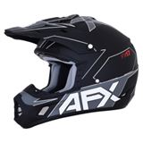 AFX FX-17 Helmet - Aced - Matte Black/White - Medium