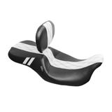 Le Pera Outcast 2-Up Seat with Backrest - White - FLH