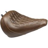 Mustang Motorcycle Products Tripper Solo Seat - Diamond - Brown