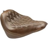 Mustang Motorcycle Products Tripper Solo Seat - Diamond - Brown