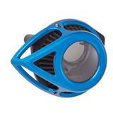 Arlen Ness Air Cleaner Clear Tear XL Blue