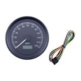 Drag Specialties Universal 3-3/8" Programmable Electronic Speedometer - MPH