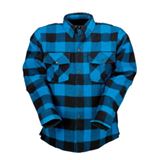 Z1R Duke Flannel Shirt - Blue/Black - Large