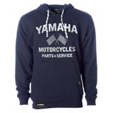 Factory Effex Yamaha Motorcycles Logo Hoodie - Navy - Large