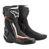 Alpinestars SMX+ Vented Boots - Black/White/Red - Size 11.5