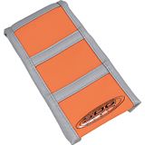 SDG Components 6-Ribbed Seat Cover - Grey/Orange - SXF