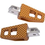 Thrashin Supply Company Front P-54 Footpegs - Gold - Softail