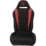 BS Sand Performance Seat - Diamond - Black/Red
