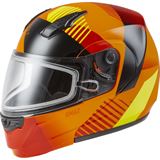 GMax MD-04S Modular Reserve Snow Helmet - Neon Orange/Hi-Vis - Small