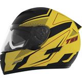 THH Helmets TS-80 Helmet FXX Yellow/Black - X-Large