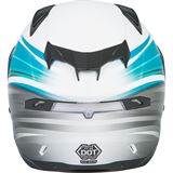 GMax FF-98 Full-Face Osmosis Helmet - Matte White/Teal/Grey - X-Small