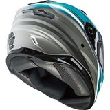GMax FF-98 Full-Face Osmosis Helmet - Matte White/Teal/Grey - X-Small